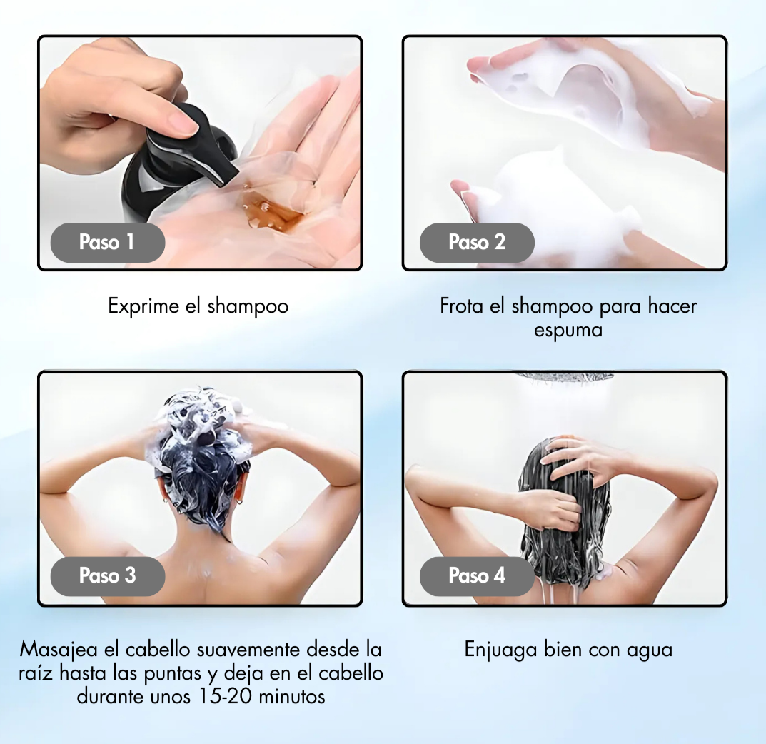 Shampoo Tinte Polar - Tiñe tus canas en 10 Minutos
