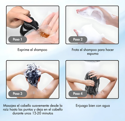 Shampoo Tinte Polar - Tiñe tus canas en 10 Minutos