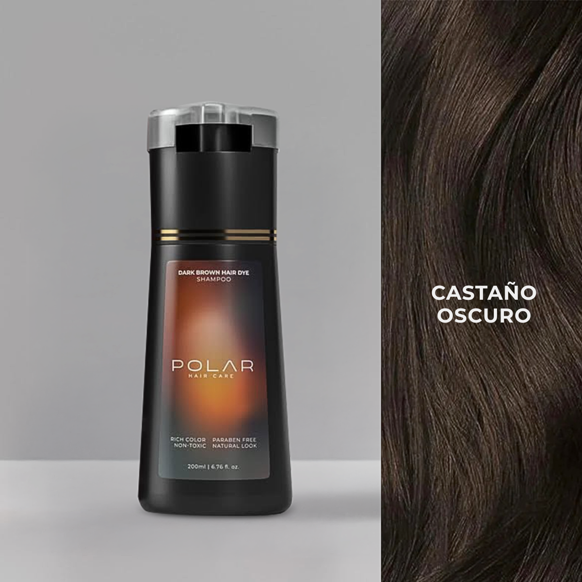 Shampoo Tinte Polar - Tiñe tus canas en 10 Minutos