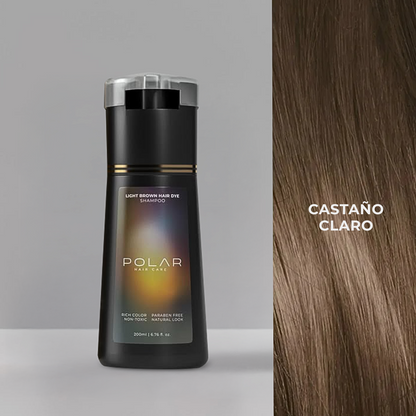 Shampoo Tinte Polar - Tiñe tus canas en 10 Minutos